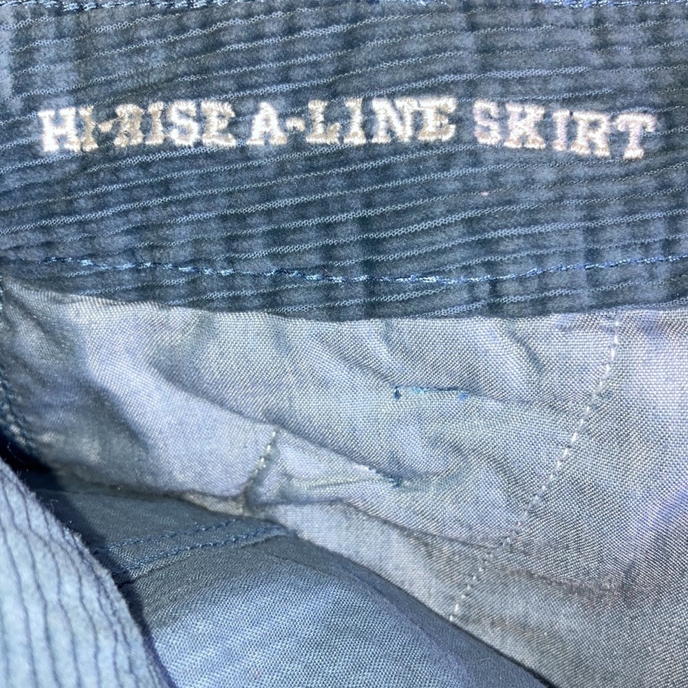 American Eagle Corduroy Hi-rise A-line Mink Skirt - Picture 6 of 6